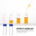 thumbnail image 3 of PENIKOKO 100Pcs Clear Glass Bottles with Caps Small Vials for Storage with Stable Bottom Design, 3 of 6