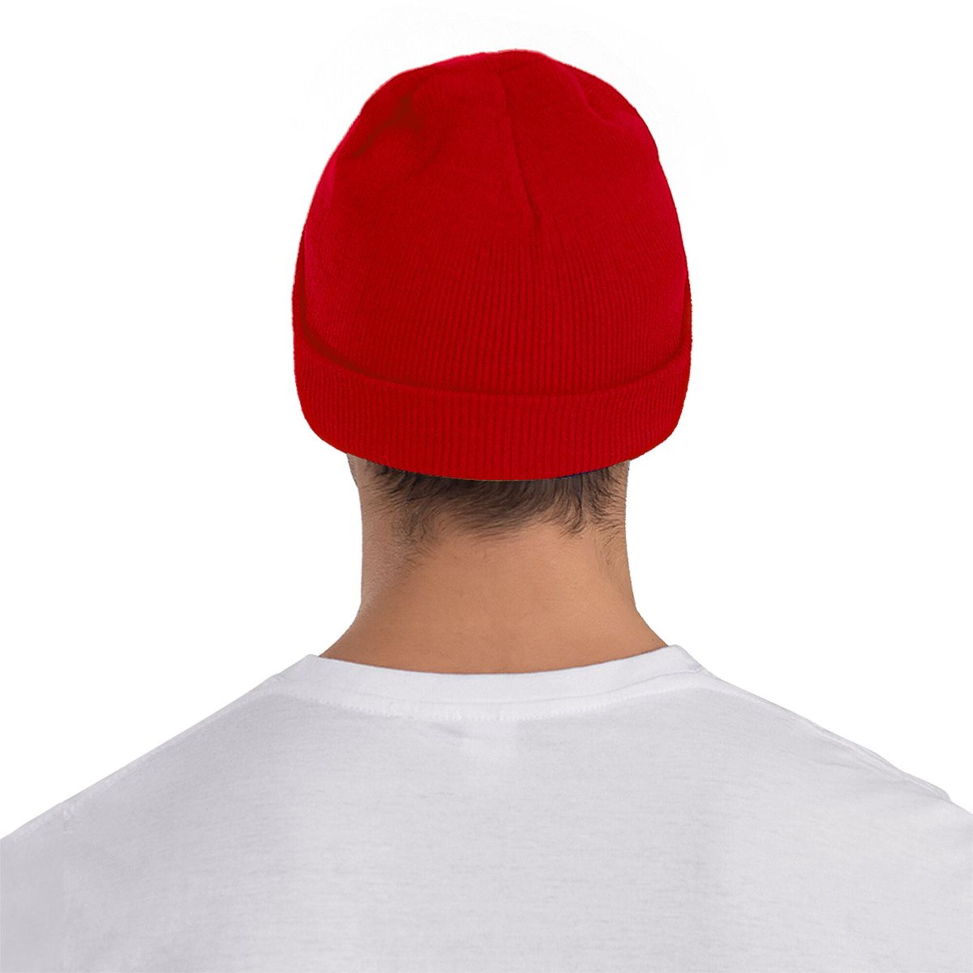 ZICANCN Ethnic Paisley Orange Swirl Knit Beanie Hat, Winter