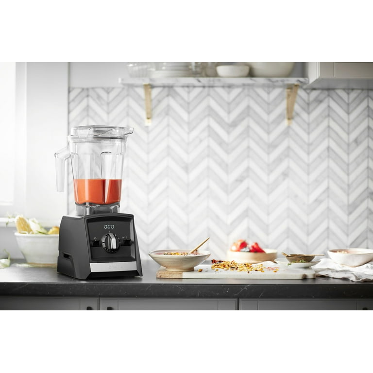 Vitamix A2500 BPA-Free Black Blender with Food Processor