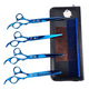 thumbnail image 2 of Peine Y Tijeras Profesionales P/estilista/barbero 4 Piezas Malubero  Malu979, 2 of 3