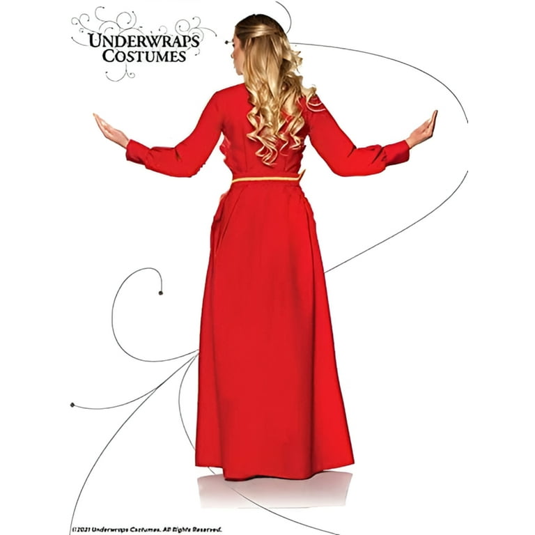 Long Sleeve Dress Fun Costumes Girls Princess Bride Buttercup Costume - Red Peasant Dress With Gold Belt, Long Sleeves (Small) Halloween Costume For Kids Long Sleeve Dress Fun Costumes Girls Princess Bride Buttercup Costume - Red Peasant Dress With Gold Belt, Long Sleeves (Small) Halloween Costume For Kids
