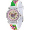 Brinley Co. Girls' Heart Watch, Silicone Strap