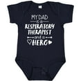 thumbnail image 3 of Inktastic My Dad is a Respiratory Therapist and a Hero Boys or Girls Baby Bodysuit, 3 of 5