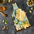 thumbnail image 5 of Saying Cutting Board, Handcraft Look House with Garden Illustration in Square Frame Print, Decorative Tempered Glass Cutting and Serving Board, in 3 Sizes, by Ambesonne, 5 of 5