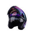 thumbnail image 4 of Casco Para Moto Edge Abatible Rosa Certificado M, 4 of 5