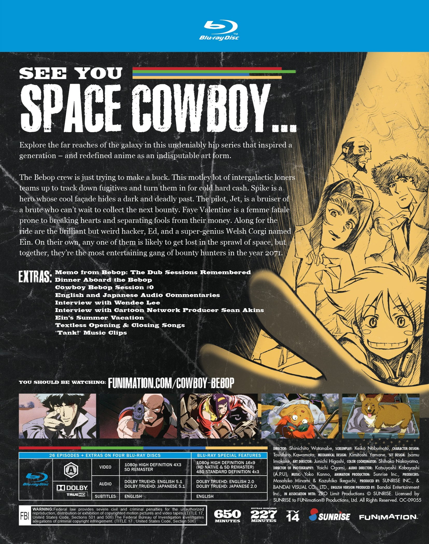 Cowboy Bebop: The Complete Series [Blu-Ray] - Walmart.com