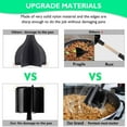 thumbnail image 4 of AMERTEER Meat Chopper  Ground Beef Masher  Heat Resistant Meat Masher for Hamburger Meat  Hamburger Chopper Utensil  Non Stick Mix Chopper, 4 of 7