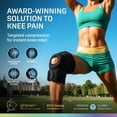 thumbnail image 2 of MODVEL Donut Knee Brace With Strap  Black (Large), 2 of 8