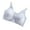 Blue-a, variant on Running Bra Women Padded Bra Feature V-Neck Nursing Bra Style W-63 Blue-a XL
