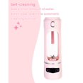 thumbnail image 3 of Nimbelephant Personal Portable Blender - Smoothies & Shakes - 20Oz/600ml Large Capacity High Power Cordless Blender (Pink), 3 of 7