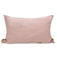 thumbnail image 2 of Stylish Fringe Tassels Decorative Throw Pillow (Pink, 12"x20" Case Only), 2 of 2