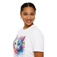 thumbnail image 6 of Cat Shirt Unisex Cat Lover Tee Premium Gildan Softstyle 64000 Lightweight, 6 of 98