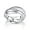 3mm Silver, variant on CFIOZYOS 925 Sterling Silver Ring, Fidget Ring Anxiety Ring, Triple Row Rolling Interlocking Stacking Rings, High Polish Rings for Women, Men Each Band Width 1.8mm 3mm Size 4-12