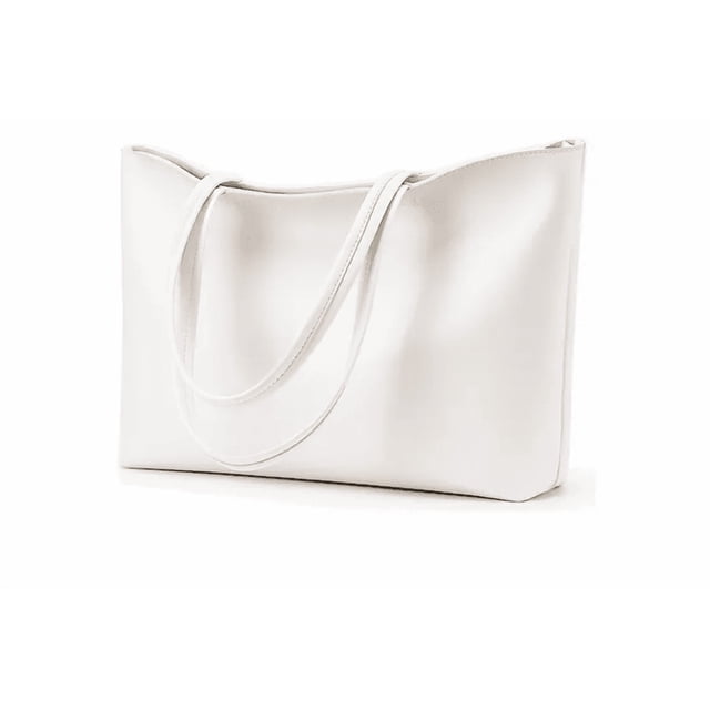 Bolso De Moda Leather Cercanías Alta Capacidad Para Mujer Xtellar blanco