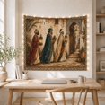 thumbnail image 5 of Three Regal Figures With Often Identified As Three, Mystical Fantasy for Space Lovers, Galaxy Room Decor, Housewarming Gift, Tapestry Wall Hanging for Bedroom and Dorm, 5 of 7