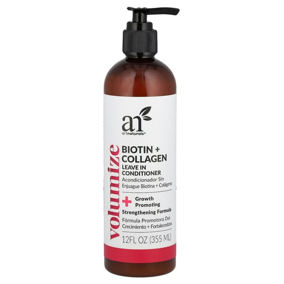 artnaturals Volumize, Biotin   Collagen, Leave in Conditioner , 12 fl oz (355 ml)
