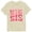Beige, variant on REDARER Girls' Big Sis Graphic Tee - Letter Printed Round Neck Short Sleeve Casual Fashion Comfortable Kids Summer Everyday Wear Top,3-4 Years