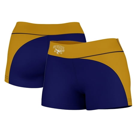 

Women s Purple/Gold San Francisco State Gators Curve Side Shorties