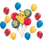 C & S PARTY SUPPLY POKEMON GO Birthday Party Balloons Decoration Supplies Pikachu Game