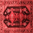 thumbnail image 1 of Ahgly Company Indoor Square Persian Red Traditional Area Rugs, 4' Square, 1 of 4