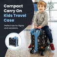 thumbnail image 6 of Viggio Travel To Space Ride-On 18" Suitcase For Kids & Toddlers, 6 of 7