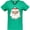 Kelly Green, variant on Inktastic Cute Santa Claus Face Women's V-Neck T-Shirt
