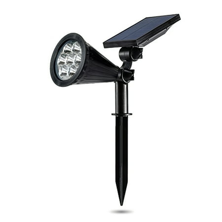 

TureClos Solar Lawn Light LED Plug-in Light Adjustable Angle Colorful Yard Night Light with Long Endurance Eight Light Modes Light Control for Garden Lawn