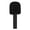 Black, variant on Professional Wireless Bluetooth Handheld Karaoke Microphone, Portable Mic with Built-in Speaker for Kids & Adults, Black