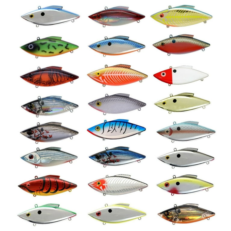 Bill Lewis Rat-L-Trap 1/2 Oz Chrome Black Back Lipless Crankbait