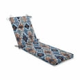 thumbnail image 1 of Pillow Perfect 620152 Outdoor & Indoor Paso Caribe Chaise Lounge Cushion, Blue, 1 of 3