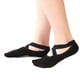 thumbnail image 3 of 3pcs Women Pilates Non-Slip Socks Barre Ballet Dance Yoga Sport Fitness - Black, 3 of 5