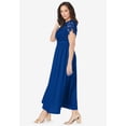 thumbnail image 3 of Jessica London Women's Plus Size Lace Maxi Dress, 3 of 6