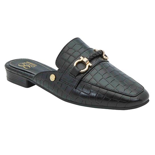 379-10 Zapatos Mules Negro Cklass 379-10