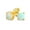 White, variant on Bling Jewelry Womens Golden Created Opal Round Solitaire Stud Earrings Gold Plated 6MM