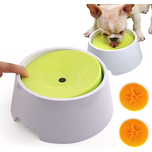 Cuenco para perros a prueba de fugas Cuenco para perros a prueba de fugas Cuenco para gatos flotante Gran capacidad 1000ml Cuenco para perros y gatos