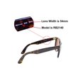 thumbnail image 4 of Walleva Brown Polarized Replacement Lenses for Ray-Ban RB2140 54mm Sunglasses, 4 of 6