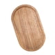 thumbnail image 1 of Bandeja de madera para servir Macarena estilo ovalado 19 cm x 10,5 cm x 2,5 cm, 1 of 8