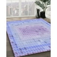 thumbnail image 2 of Ahgly Company Indoor Rectangle Patterned Crocus Purple Area Rugs, 4' x 6', 2 of 6