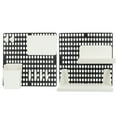 thumbnail image 2 of Weiweiguan Practical Pegboard Storage Shelf Pegboard Storage Rack Wall Pegboard Holder, 2 of 6