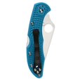 thumbnail image 2 of Spyderco Delica 4 Lightweight Blue FRN Flat Ground PlainEdge Folding Knife, 2 of 12