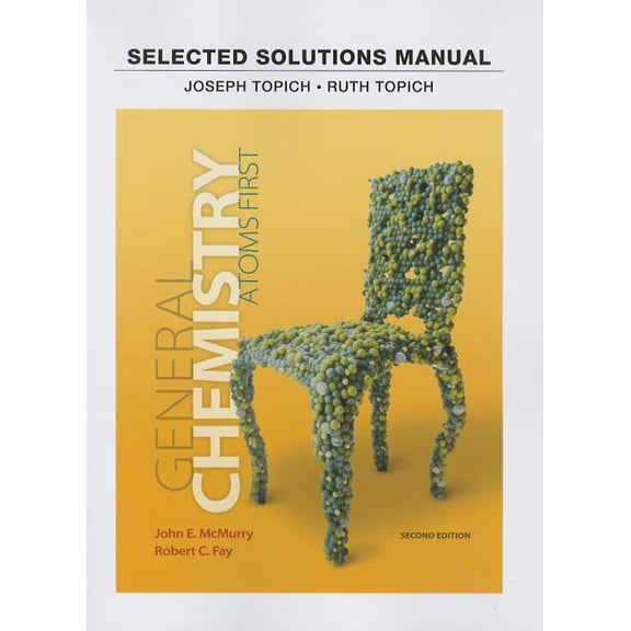 Student Solutions Manual for General Chemistry: Atoms First, (Paperback)