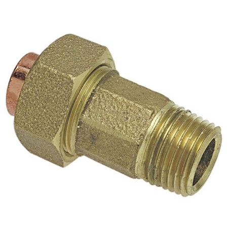 Nibco 7334LF1 1 in. -Lead Free Copper x Male Union Forged Lid