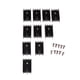 thumbnail image 2 of 10pcs Disipador de Calor de Aluminio Sunnimix Negro 15x11x25mm, 2 of 8