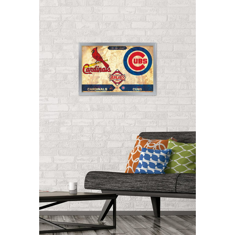 Chicago Cubs vs. St. Louis Cardinals House Divided Rivalry Flag