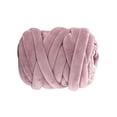 thumbnail image 2 of 250G Chunky Yarn Tube Yarn for DIY Throw Sofa Bed Bed Blanket Mat Dusky Pink, 2 of 9