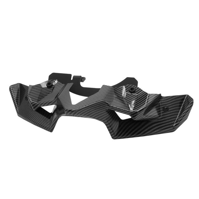 ZheElen ABS Motorcycle Na-ked Front Spoiler Winglet Aerodynamic Wing Kit Spoiler Spoiler Winglets Front Carbon Fiber