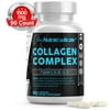 Collagen Capsules Complex Premium Collagen Pills Supplement 1500 Mg Type I II III V X Hydrolyzed Multi Collagen Peptides Capsules Support Healthier Hair Skin Bone & Joints Non GMO - 90 Caps - 1 Pack