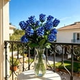 thumbnail image 4 of Boovnll Patriotic Roses Stems, Artificial White Blue Red Roses Stems 4th of July Table Decorations for Home, Dining Table Centerpiece Decor, 4th of July Decorations, 4 of 6