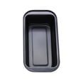 thumbnail image 2 of 1 molde rectangular antiadherente para pan, repostería, pasteles, molde para hornear Negro, 2 of 9