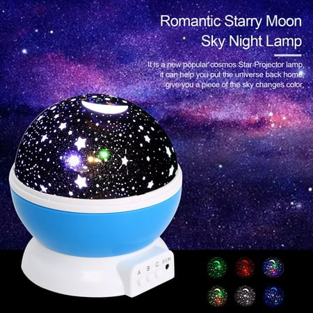 Upgrade Sun And Star Lighting Lamp Bead 360 Degree Romantic